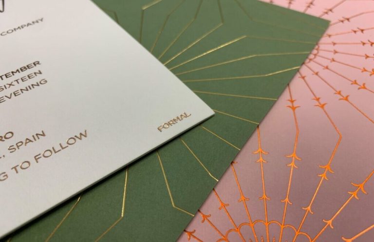 foil embossed printing examples